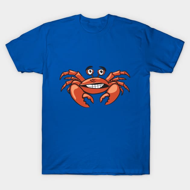 Big Red Crab T-Shirt by holidaystore